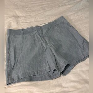 J. Crew Chambray Blue Women's Shorts